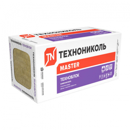 Утеплитель Технониколь Техноблок Стандарт 1200х600х50 мм